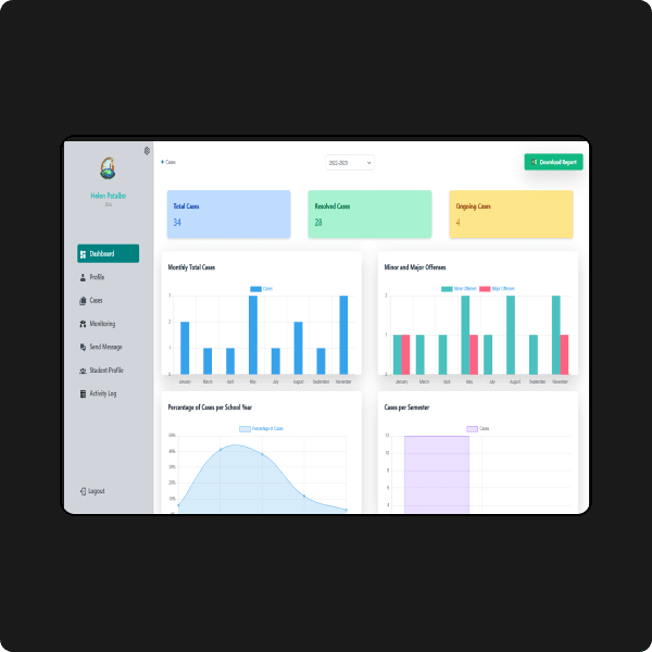 Student Record Management of Office of Student Affairs